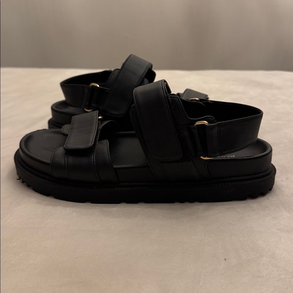 Like new! Maeve for Anthropologie Black Double Strap Sandals, sz 8 - Picture 15 of 15